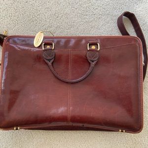 Dilana briefcase bag chestnut brown